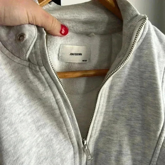 Joah Brown retro half zip sweatshirt - Picture 5 of 6